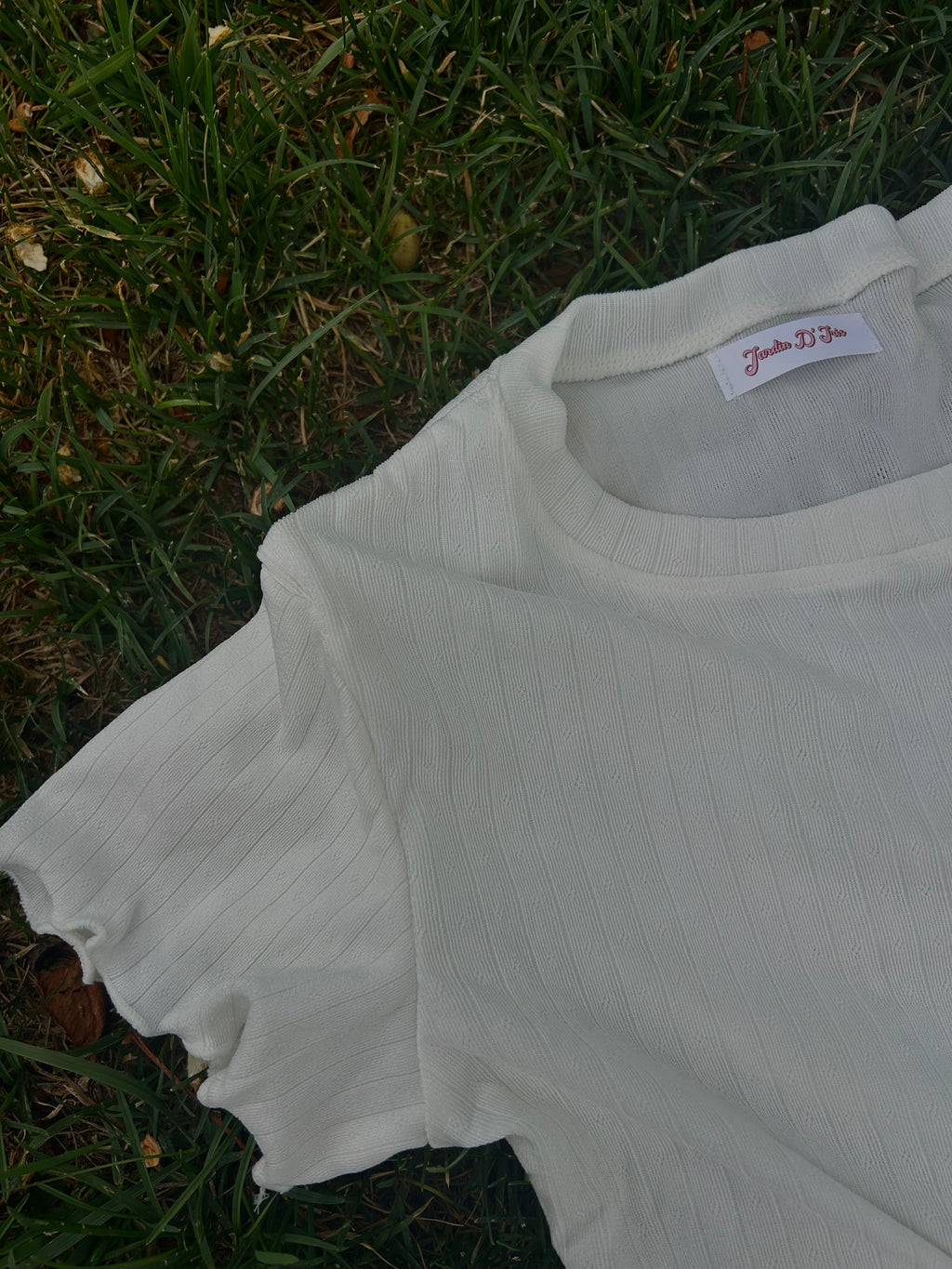 Forever Summer Pointelle Lounge Set- White