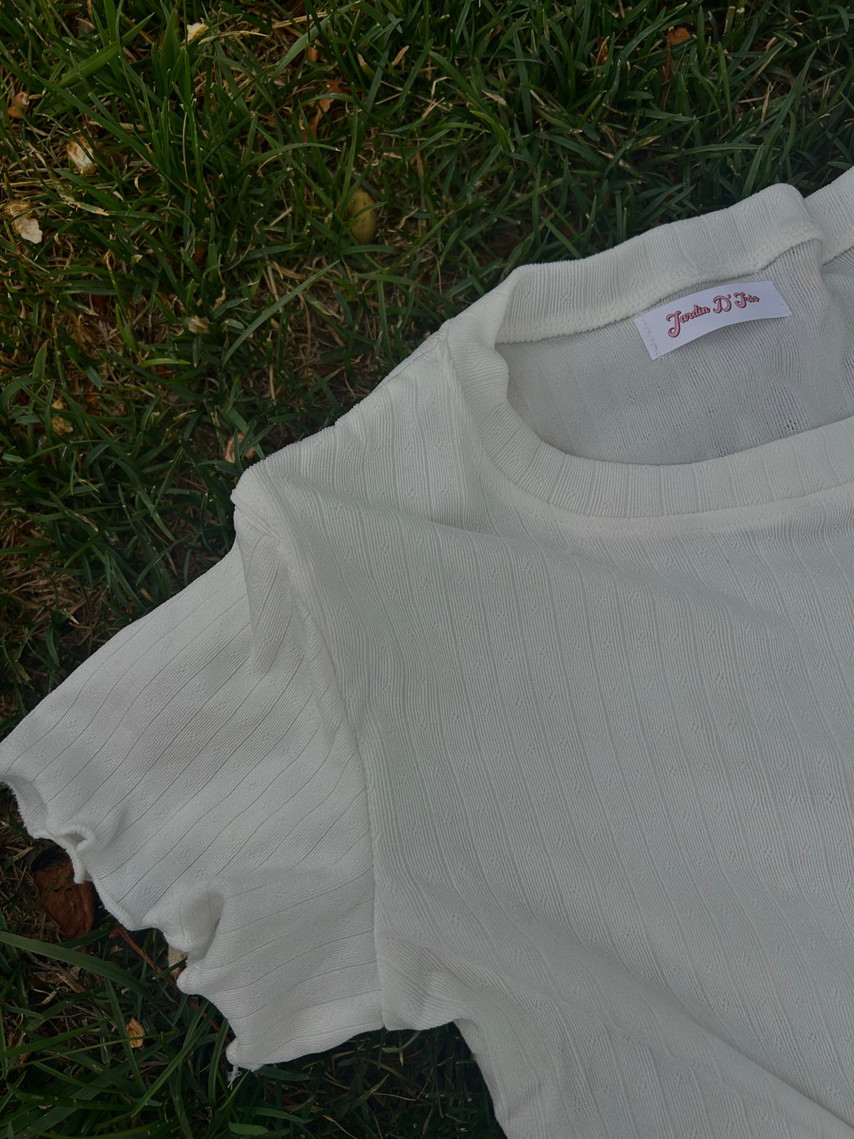 Forever Summer Pointelle Lounge Set- White